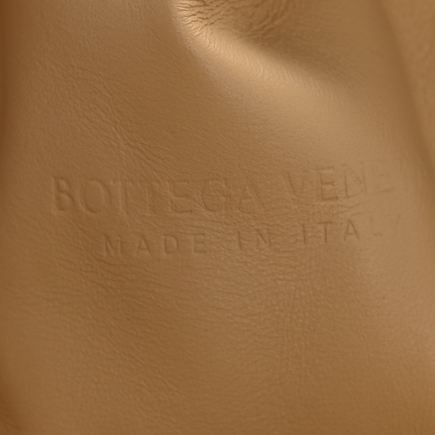 Nappa Maxi Intrecciato The Pouch Oversized Clutch Almond