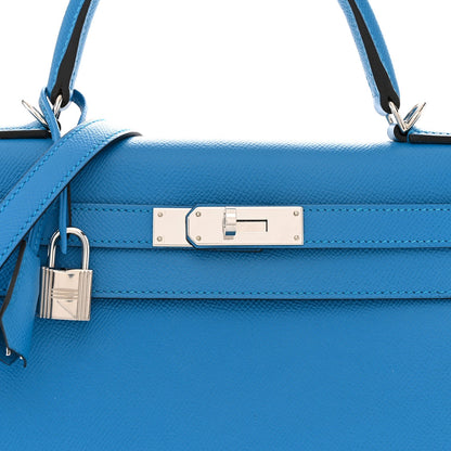 Epsom Kelly Sellier 28 Bleu Zanzibar