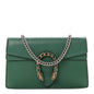 Dollar Calfskin Crystal Super Mini Dionysus Shoulder Bag Emerald