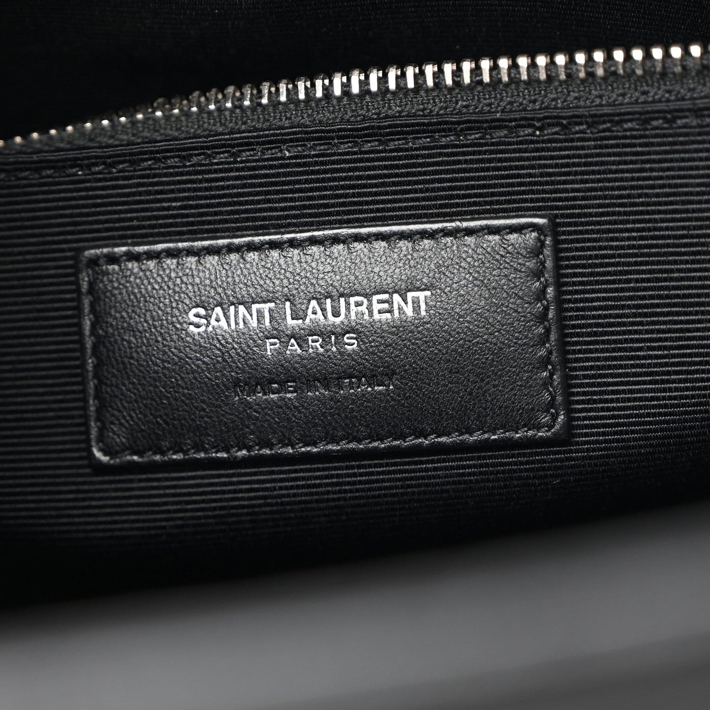 Grained Calfskin Large Sac De Jour Carryall Black