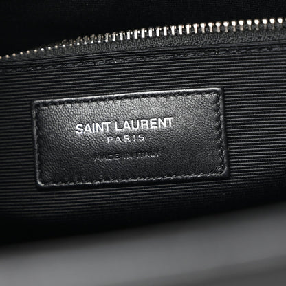 Grained Calfskin Large Sac De Jour Carryall Black