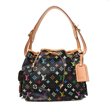Monogram Multicolor Petit Noe Black