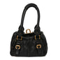 Calfskin Paddington Small Shoulder Bag Black