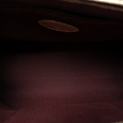 Metallic Crinkled Calfskin Medium Alexa Gold