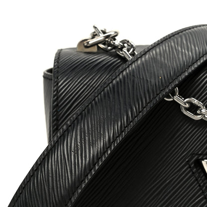 Epi Twist Shoulder Bag MM Black
