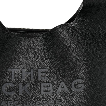 Grained Calfskin Medium The Sack Bag Black