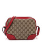 Monogram Mini Bree Messenger Bag Red