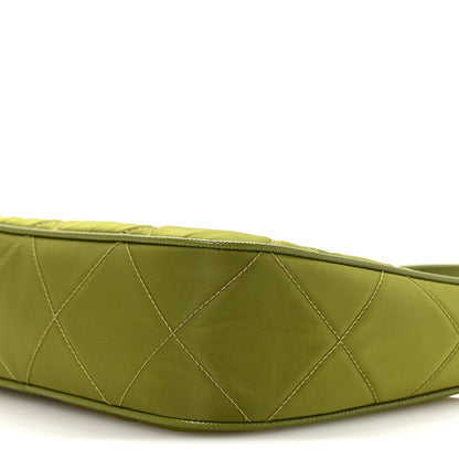 Re-Nylon Saffiano Stitched Mini Re-Edition 1995 Chaine Shoulder Bag Edera