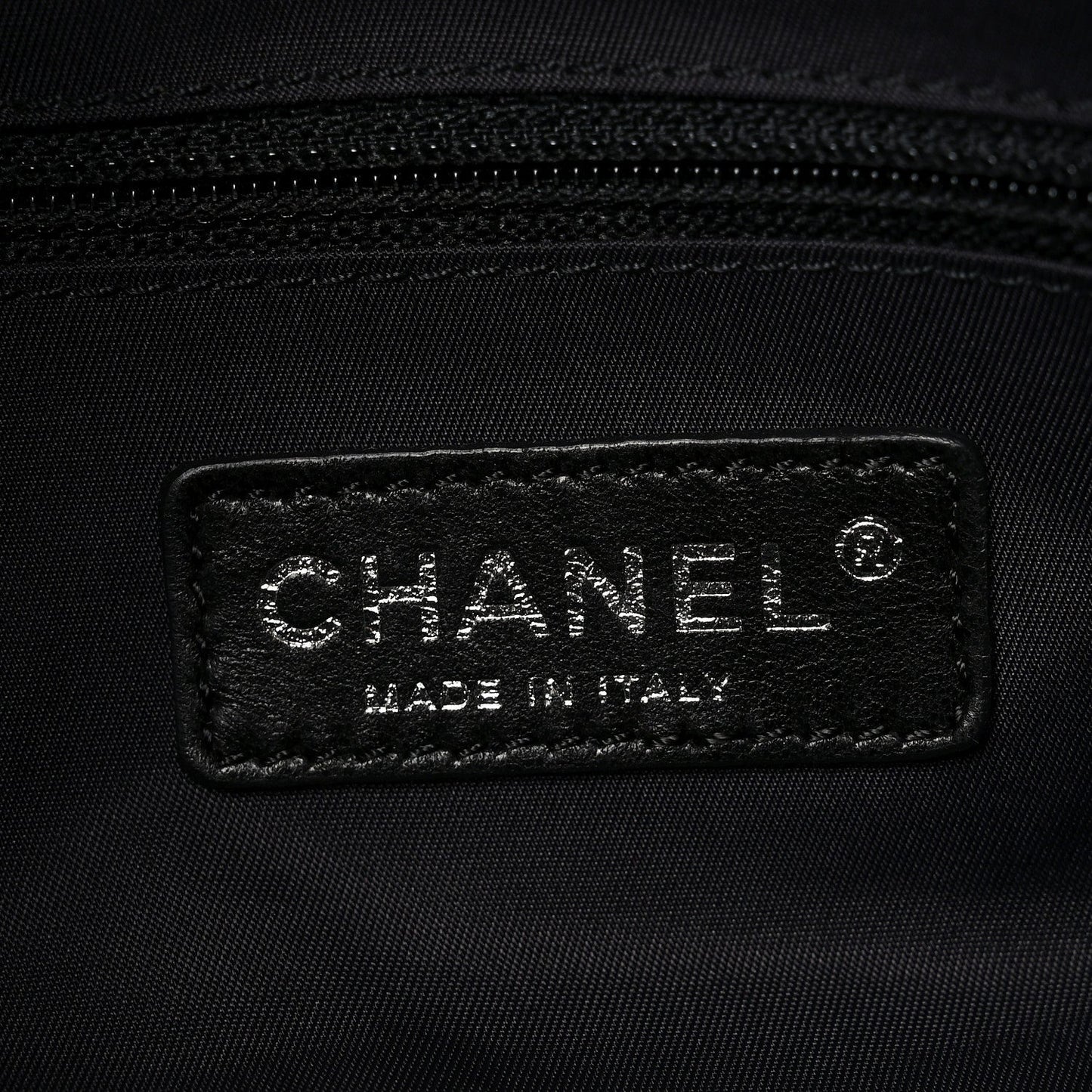 Coated Canvas Quilted Paris Biarritz Bowler Black