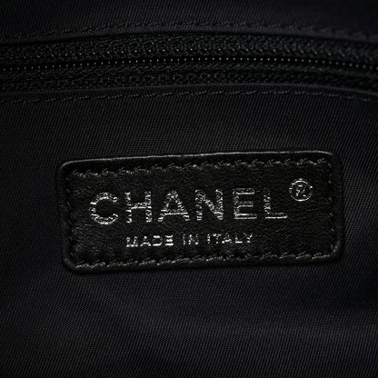 Coated Canvas Quilted Paris Biarritz Bowler Black