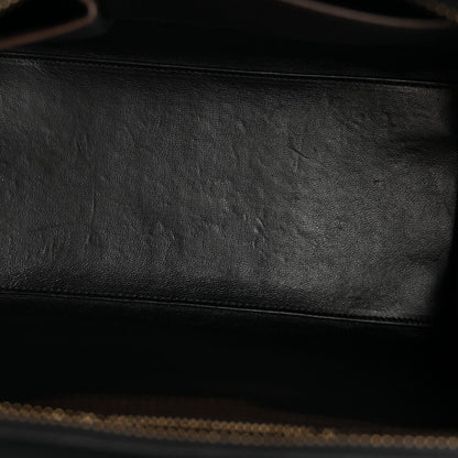 Smooth Calfskin Micro Tri-Color Luggage Indigo