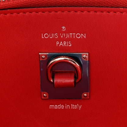 Veau Satin City Steamer MM Rubis