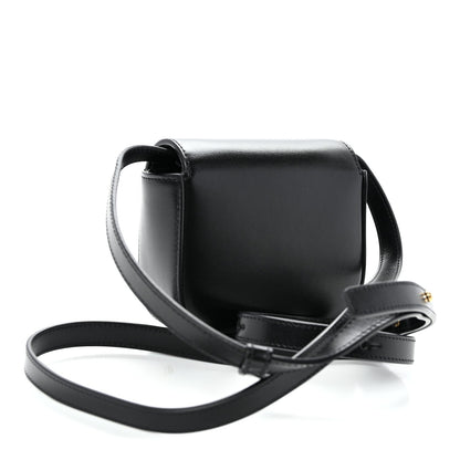 Shiny Calfskin Mini Triomphe Black