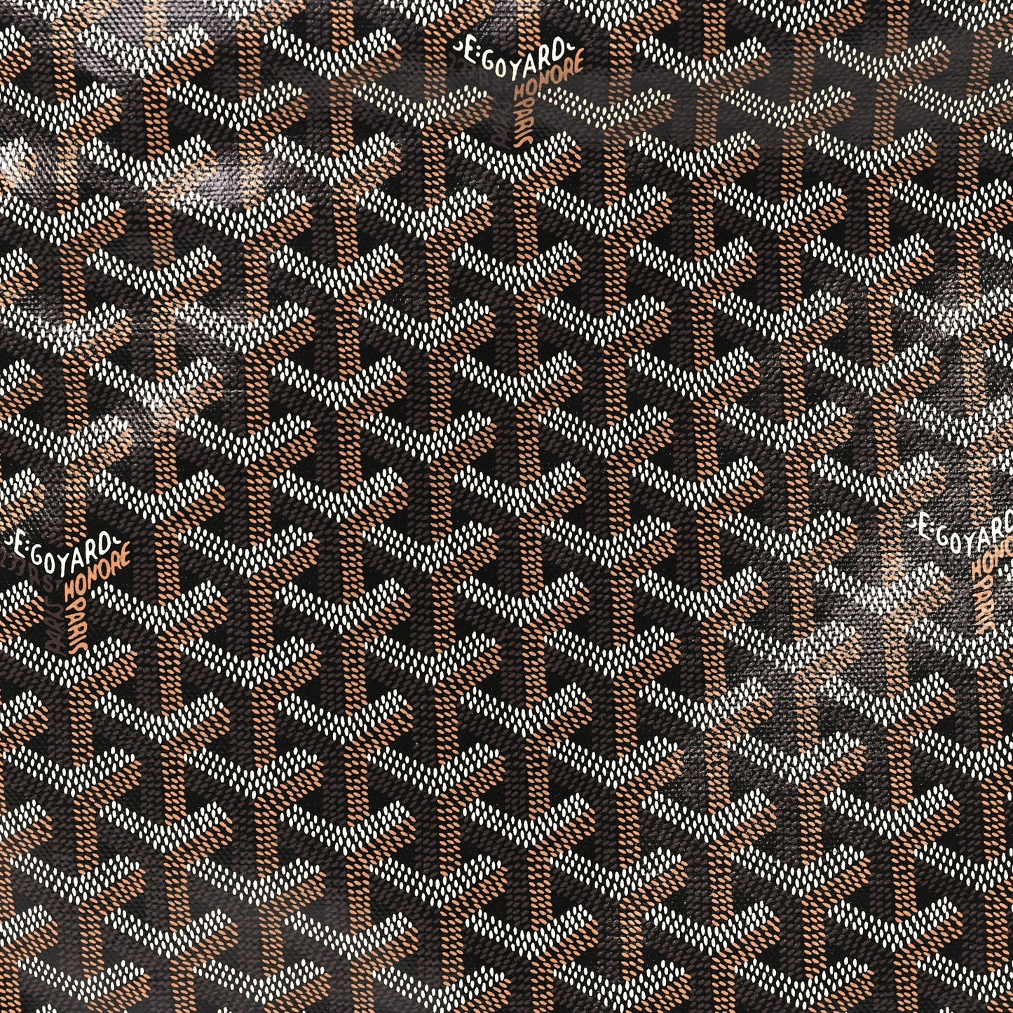 Goyardine Boheme Hobo Black Gold