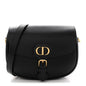 Box Calfskin Medium Bobby Flap Black