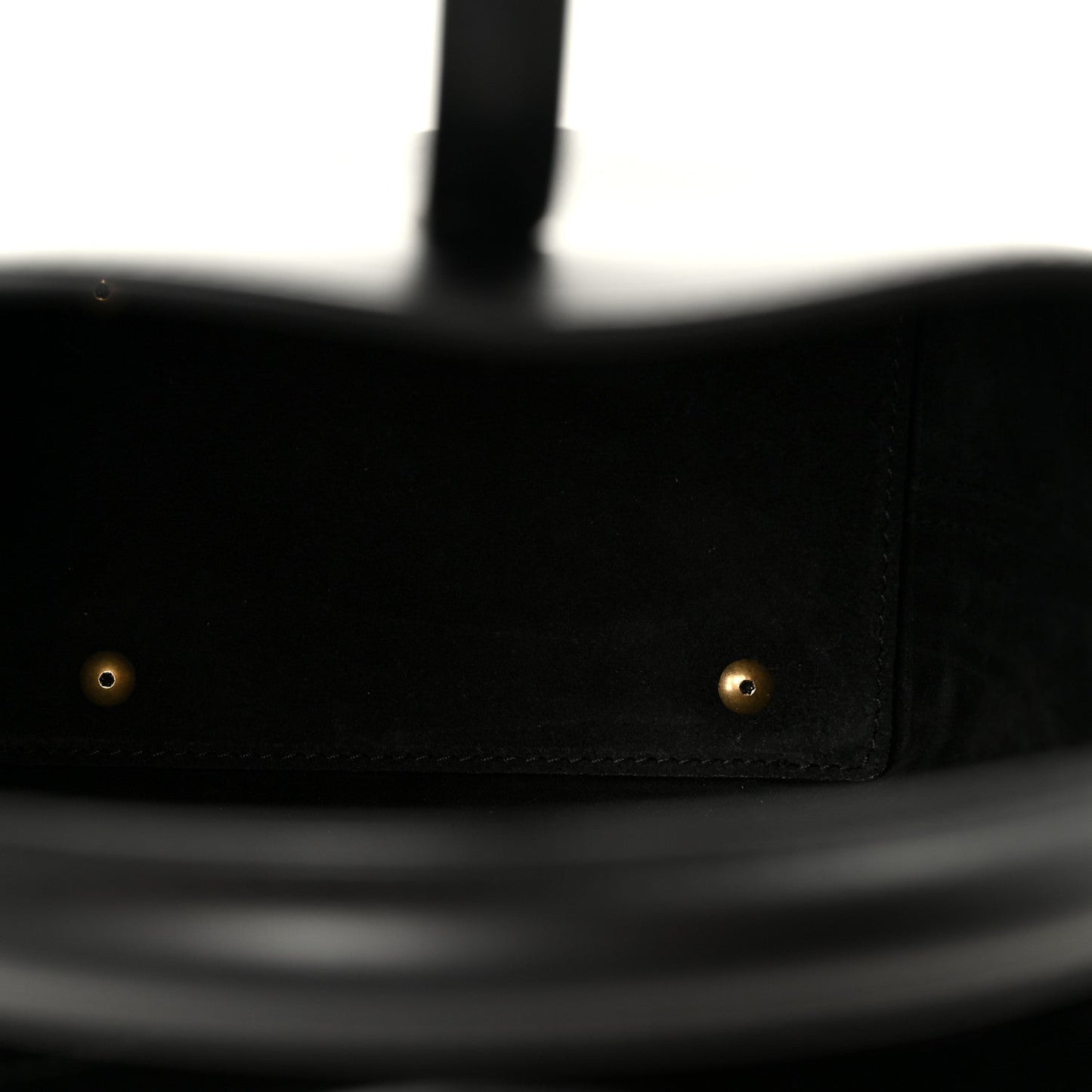 Shiny Calfskin Le 37 Mini Bucket Bag Black