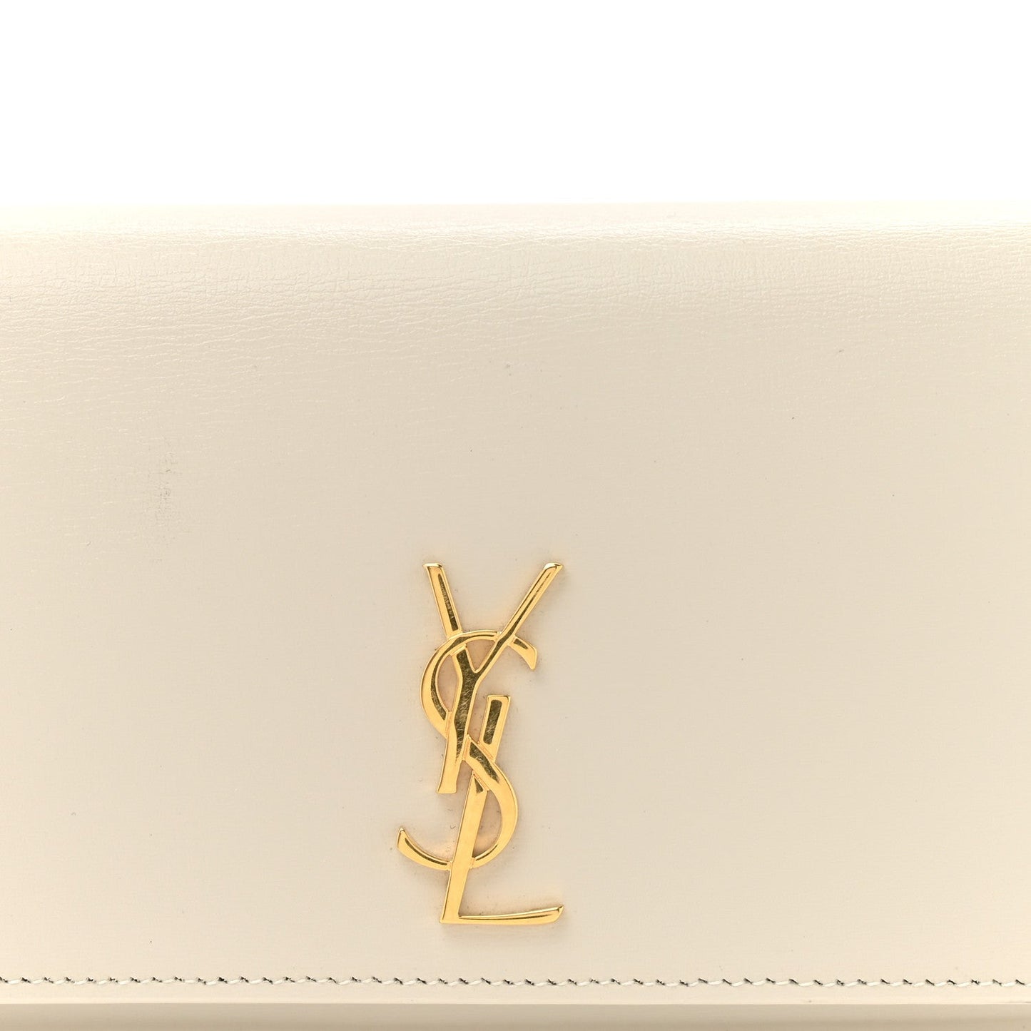 Smooth Calfskin Monogram Phone Holder Crossbody Crema Soft