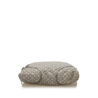 Louis Vuitto Besace Angele Platine Mini Lin Canvas Shoulder Bag