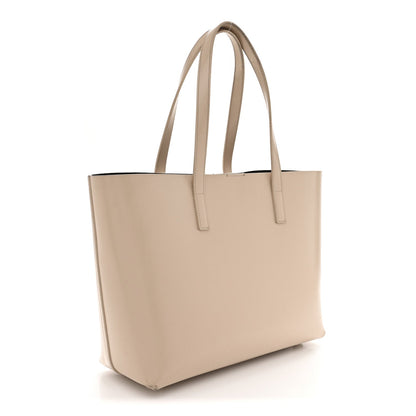Calfskin Classic Monogram Double Face Tote Nude Powder