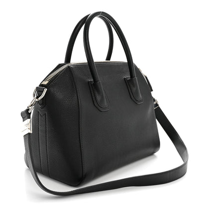 Sugar Goatskin Small Antigona Black