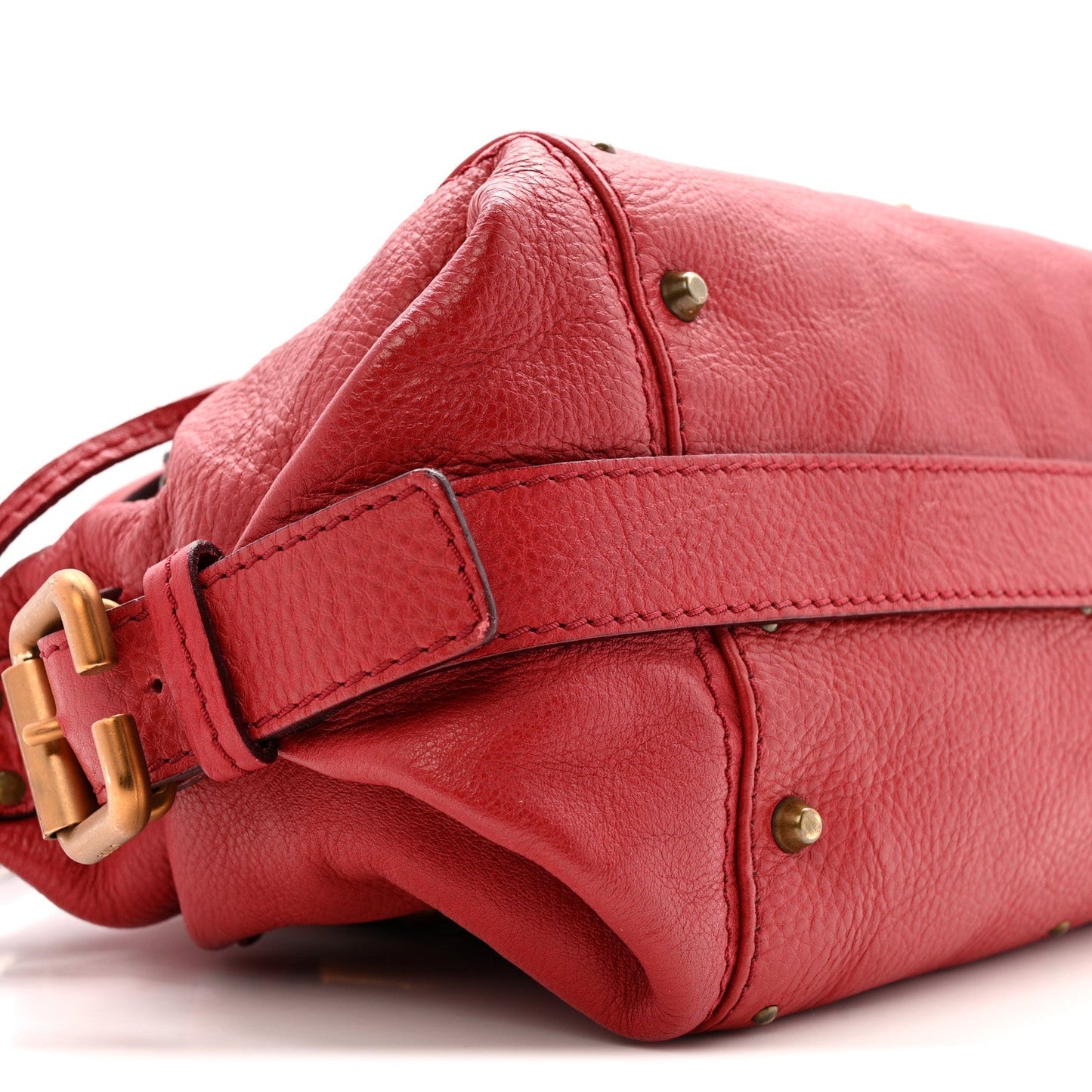Calfskin Medium Paddington Satchel Rouge