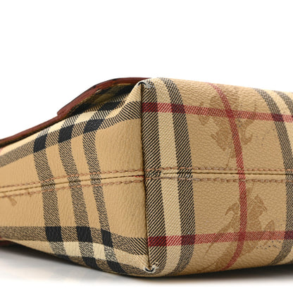 Haymarket Check Shoulder Bag Brown