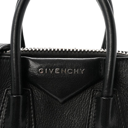 Sugar Goatskin Mini Antigona Black