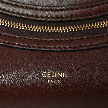 Supple Shiny Lambskin Medium Smiling New Luggage Brick