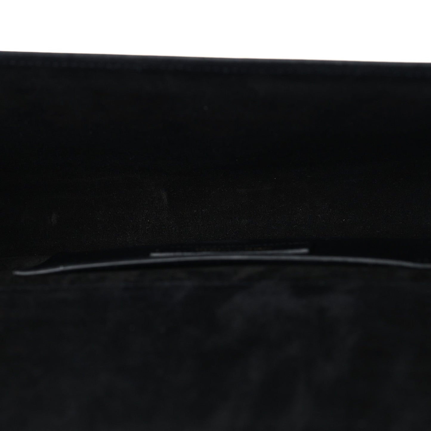 Grain De Poudre Monogram Cassandre Clutch Black