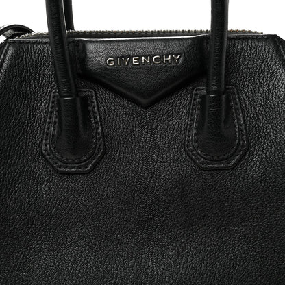 Sugar Goatskin Mini Antigona Black
