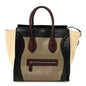 Smooth Calfskin Mini Tri-Color Luggage Grey