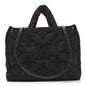 Econyl Monogram Pillow Giant Onthego MM Black