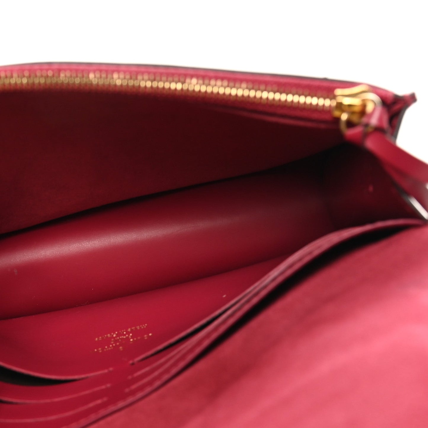 Monogram Flore Chain Wallet Fuchsia