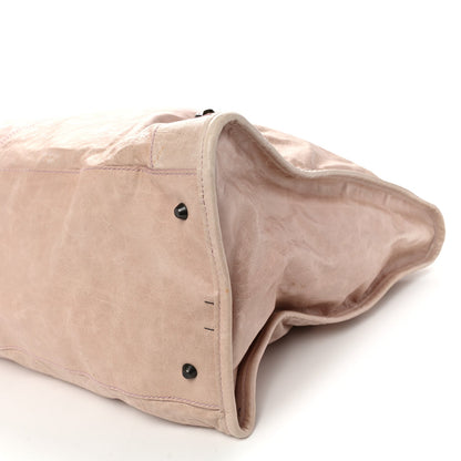 Agneau Classic Hardware Weekender Light Pink