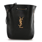 Lambskin Pochon Shoulder Bag Black
