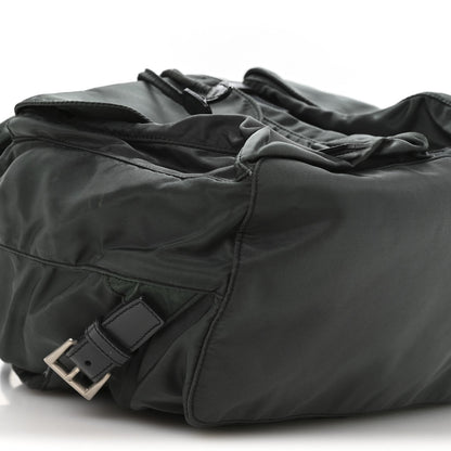 Nylon Vela Medium Backpack Green
