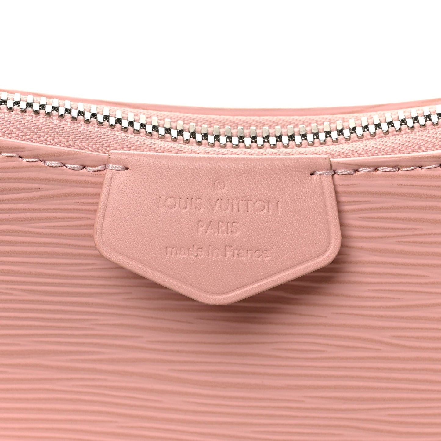 Epi Easy Pouch On Strap Rose Ballerine
