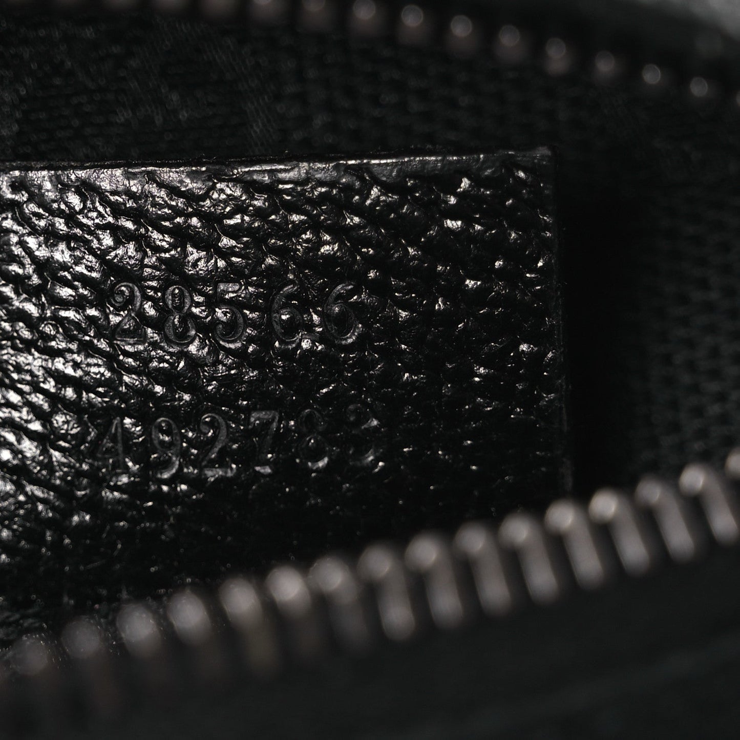 GG Monogram Double Pocket Belt Bag Black