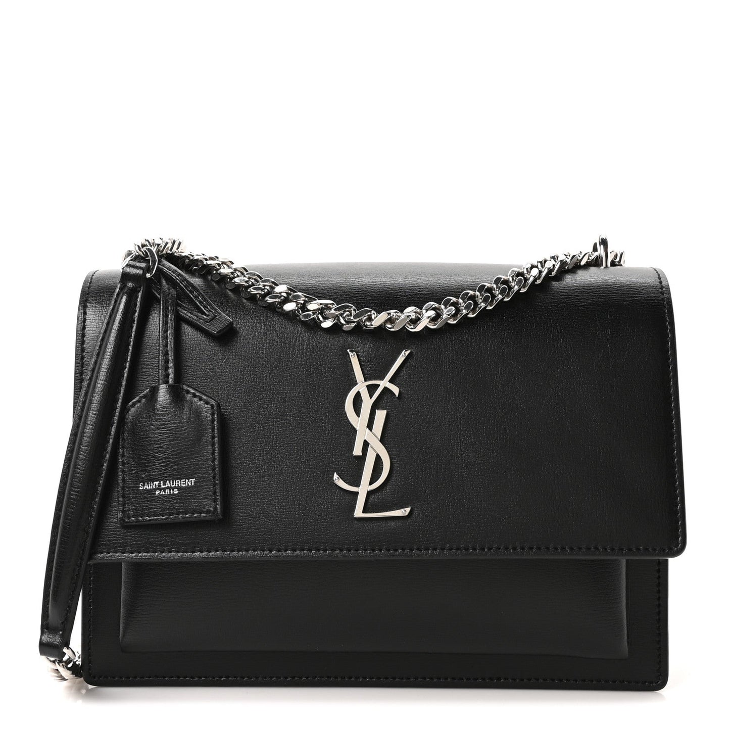 Calfskin Medium Monogram Sunset Black