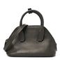 Saddle Calfskin Mini Devon Bag Koala Grey