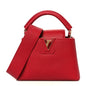 Taurillon Mini Capucines Scarlet