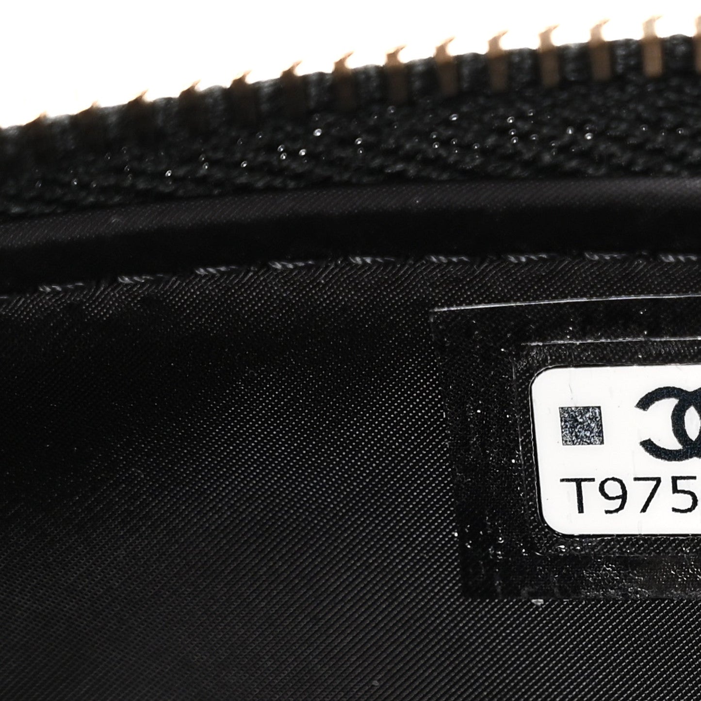 Velvet Effect Nylon Shiny Crumpled Calfskin Quilted Chanel 25 Clutch With Chain Black