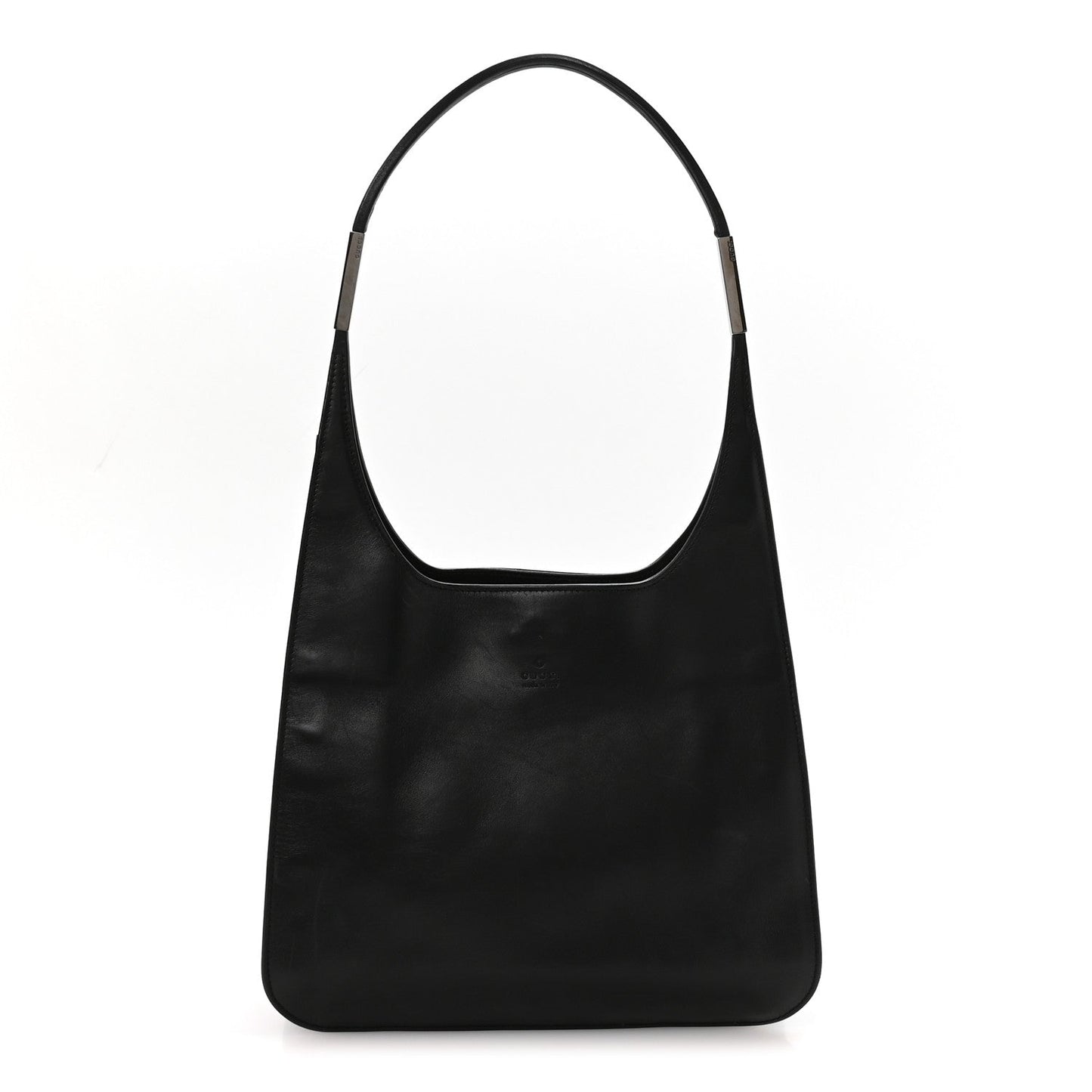 Calfskin Hobo Bag Black
