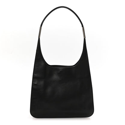 Calfskin Hobo Bag Black