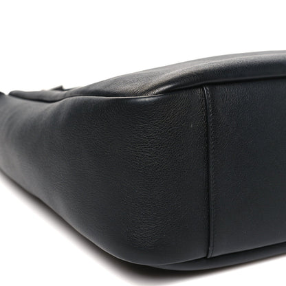 Supple Calfskin Large Le 5 A 7 Soft Hobo Black