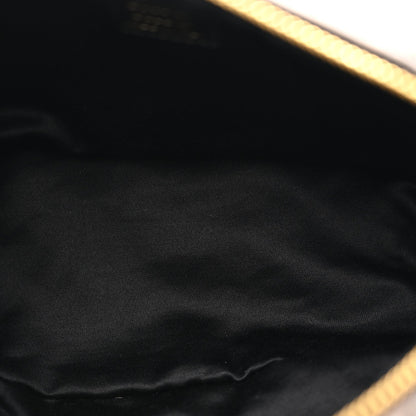 Nappa Matelasse Pouch Sand Coffee