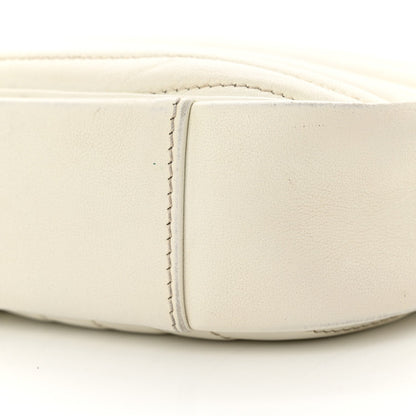 Calfskin New Wave Camera Bag White