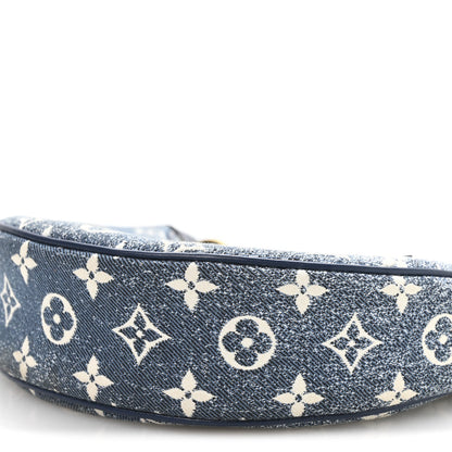Monogram Jacquard Denim Loop Bleu