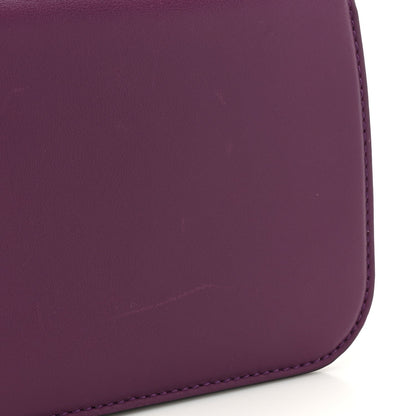Calfskin Vlogo Loco Shoulder Bag Prune