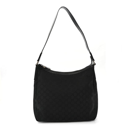 Canvas Shoulder Bag Black